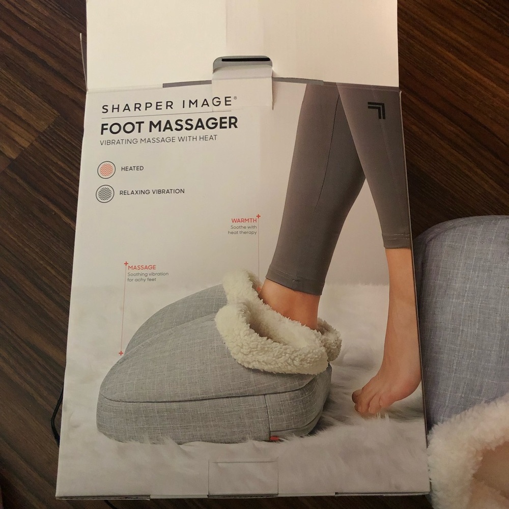 Sharper Image electric  foot massager NEW